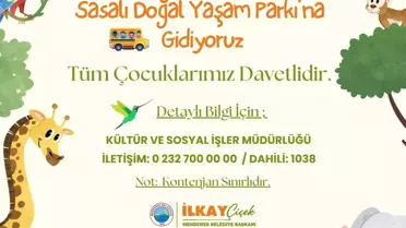 Menderes Belediyesi'nden Çocuklara Yarıyıl Tatili Gezisi