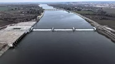 Meriç Nehri'nde Hidroelektrik Santral Faaliyete Geçti