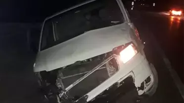Cenaze Yolunda Minibüs Kazası: 6 Yaralı