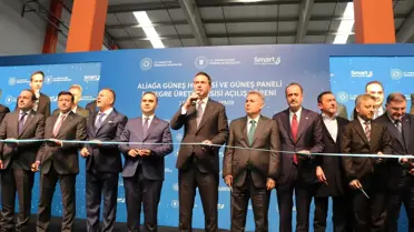 Bakan Kacır ve Bakan Bayraktar, İzmir'de tesis açılışına katıldı