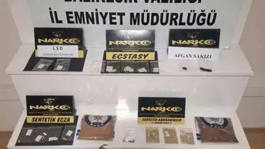 Balıkesir'de Uyuşturucu Operasyonu