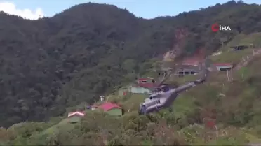 Peru'da Polis Helikopteri Acil İniş Yaptı