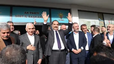 Hıfzullah Canpolat'a Siirt'te Hoşgeldin
