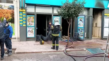 Karamürsel'de Market Yangını: 6 Kişi Dumandan Etkilendi