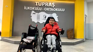 Engelli Öğrenci Ahmet'e Akülü Sandalye İçin Kampanya Başlatıldı