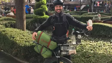 Tek Tekerlekli Bisikletle Türkiye'yi Gezen Azizov'un Yorumu