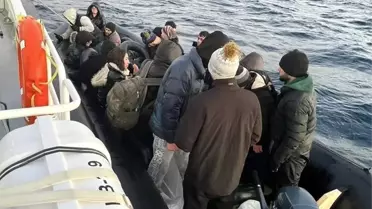Çanakkale'de 32 Kaçak Göçmen Yakalandı