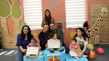 Gaziantep'te Renkli Bebek Emekleme Yarışması Düzenlendi