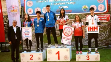 Türkiye Oryantiring Şampiyonası Aydın'da Düzenlendi