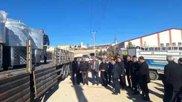 Adıyaman'da Süt Üreticilerine 16 Soğutma Tankı Dağıtıldı