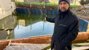 İzmir Buca'daki Tehlikeli İnşaat Temeli Endişe Yarattı