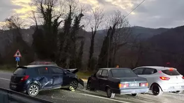 Zonguldak'ta Trafik Kazası: Bir Yaralı