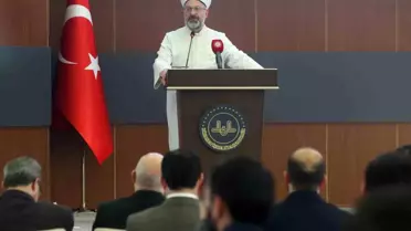 Ali Erbaş'tan Eğitim Vurgusu