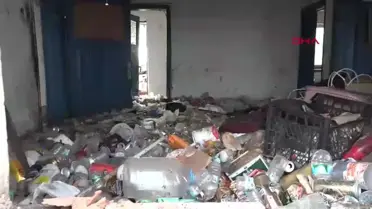 Eskişehir'de Kötü Koku İhbarı: 6 Ton Çöp Çıkarıldı