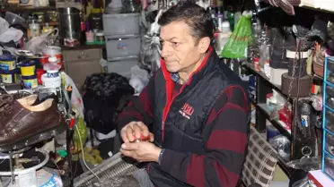 Kamil Usta'nın 45 Yıllık Ayakkabı Tamirciliği