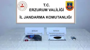 Erzurum'da Uyuşturucu Operasyonu
