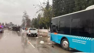 Antalya'da Feci Kaza: 1 Ölü, 1 Yaralı