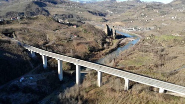 Karadeniz-Akdeniz Yolu'nun Ordu Etabı Tamamlandı