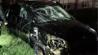 Hayrabolu'da Otomobil Takla Attı, 1 Yaralı