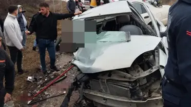 Isparta'da Kaza: 1 Ölü, 3 Yaralı