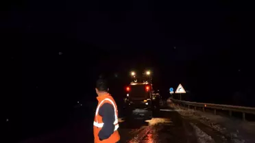 Antalya-Konya Yolunda Kar Kısıtlaması Kalktı