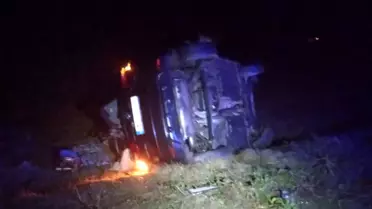 Amasya'da Otomobil Kazası: İki Ölü, Üç Yaralı