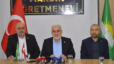 HÜDA PAR Lideri Yapıcıoğlu'ndan Silahların Bırakılması Çağrısı