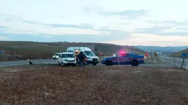 Gölbaşı'nda Trafik Kazası: 1 Yaralı