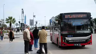 Samsun'da Toplu Ulaşım Ücretlerine Yüzde 15 Zam