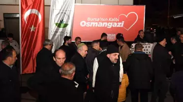 Osmangazi Belediyesi'nden Miraç Kandili'nde Kandil Simidi Dağıtımı
