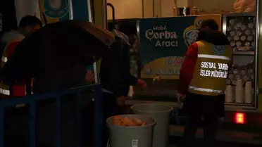 Haliliye Belediyesi Kış Aylarında Sıcak Çorba İkramına Devam Ediyor