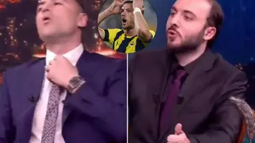 Sunucunun yaptığı daha da bomba: Burak Yılmaz'ın Dzeko'nun adını duyunca verdiği tepki olay oldu