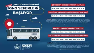 Üsküdar Belediyesi'nden Ücretsiz Ring Seferlerine Yeni Hat