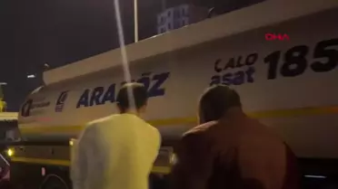 Alanya'daki Yangında 4 İşçi Yaralandı, 1 İtfaiye Erinin Durumu İyi