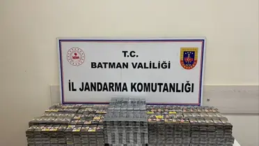 Hasankeyf'te Kaçakçılık Operasyonu: 19 Gözaltı