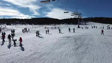 Sarıkamış Kayak Merkezi'nde Kar Keyfi