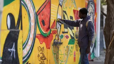 Senegal'de Filistin Grafitilerine Saldırı