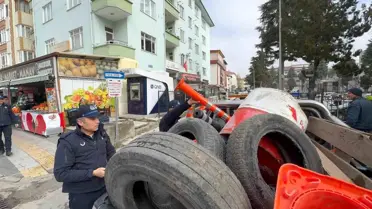Çorum Belediyesi Zabıta Ekipleri İşgallere Karşı Denetimlerini Sürdürüyor