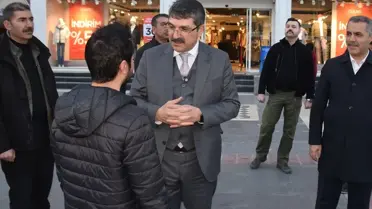 Nasıroğlu Esnaf ve Vatandaşlarla Buluştu