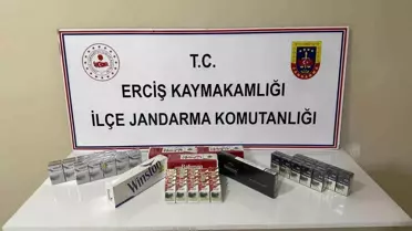 Erciş’te Kaçak Sigara Operasyonu