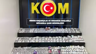 Adana'da Kaçak Elektronik Sigara Operasyonu