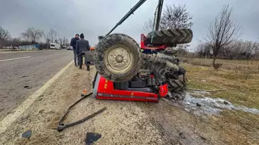 Kastamonu'da Traktör Kazası: 3 Yaralı