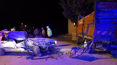 Bucak'ta Trafik Kazası: Sürücü Yaralandı