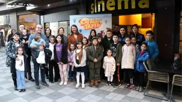 Polis Çocukları Sinema Etkinliğinde Buluştu