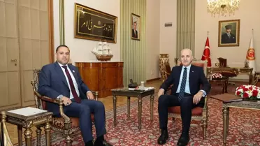 TBMM Başkanı Kurtulmuş, Bahreyn Büyükelçisini Kabul Etti