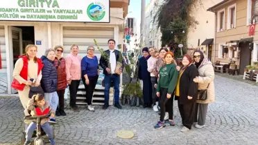 Mübadele Anması: Halitpaşa'da Fidan Dağıtımı