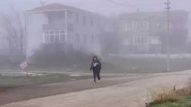 Tekirdağ ve Keşan'da Etkili Sis Hayatı Olumsuz Etkiledi