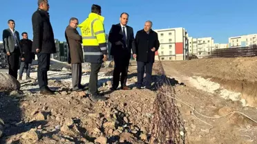 Gaziantep'te 32 Derslik Okul Temeli Kazılıyor