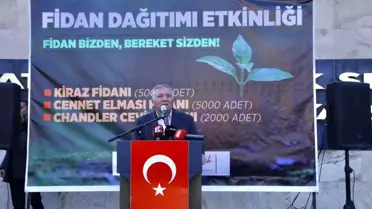 Honaz Belediyesi'nden Üreticiye 15 Bin Fidan Desteği