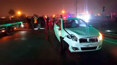 Tekirdağ'da Işık İhlali Kaza Yaptırdı